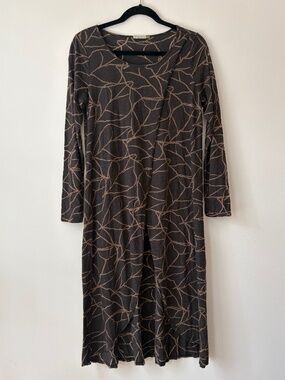 Chalet et ceci grey pattern dress
